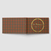 Fraser Red Weathered Original Scottish Tartan Gastenboek (Volledig)