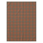 Fraser Red Weathered Original Scottish Tartan Tafelkleed (Voorkant)