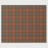 Fraser Red Weathered Scottish Tartan Cadeaupapier (Vlak)