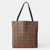 Fraser Red Weathered Scottish Tartan Canvas tas (Voorkant)