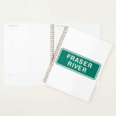Fraser River Highway Sign, Verenigd Koninkrijk Planner (Display)