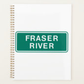 Fraser River Highway Sign, Verenigd Koninkrijk Planner (Voorkant)