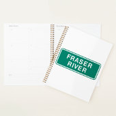 Fraser River Highway Sign, Verenigd Koninkrijk Planner