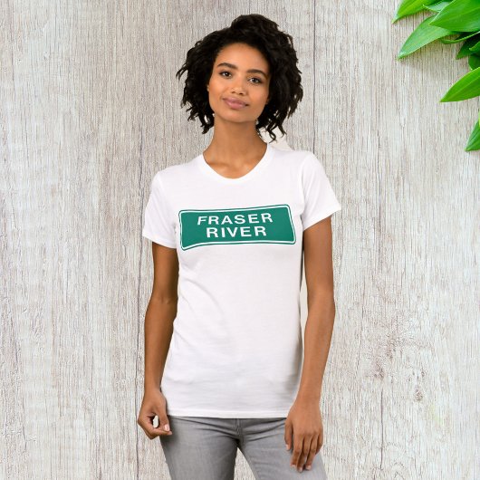 Fraser River Highway Sign, Verenigd Koninkrijk T-shirt