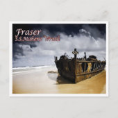 Fraser - S.S.Maheno Wrack - Australië - Briefkaart (Voorkant)