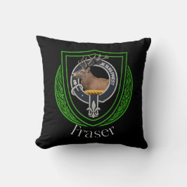 Fraser Schotse Clan Crest Kussen