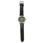 Fraser Schotse Clan Tartan & Wapen Horloge (Vlak)