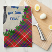 Fraser Scottie Dog Kitchen Towel Theedoek (Quarter Fold)