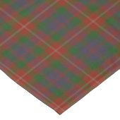 Fraser Scottish Clan Pset Tartan Tafelkleed (Gekanteld)