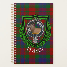 Fraser Scottish Clan Tartan & Crest Planner