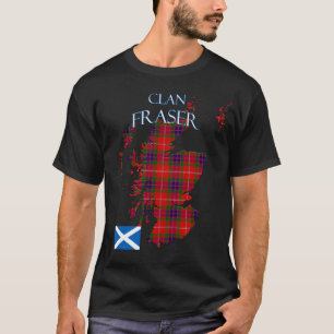 Fraser Scottish Clan Tartan Schotland T-shirt