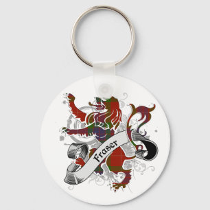 Fraser Tartan Lion Sleutelhanger