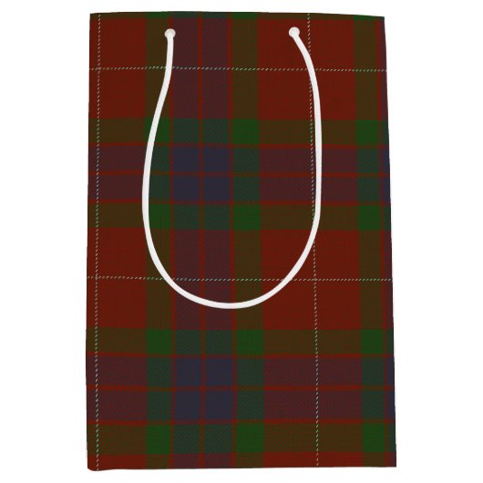 Fraser Tartan Medium Cadeauzakje (Voorkant)
