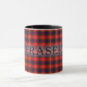 Fraser Tartan met de achternaam Mok (Midden)