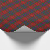 Fraser Tartan Pset Wrapping Paper Cadeaupapier (Hoek)