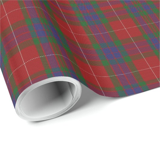 Fraser Tartan Pset Wrapping Paper Cadeaupapier (Rol Hoek)