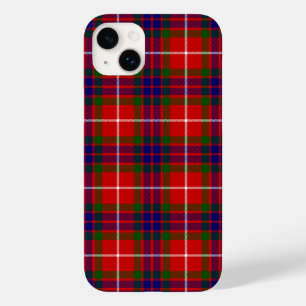 Fraser tartan red green blue paars plaid Case-Mate iPhone 14 plus hoesje