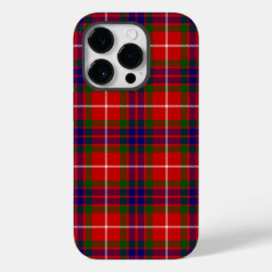 Fraser tartan red green blue paars plaid Case-Mate iPhone 14 pro hoesje