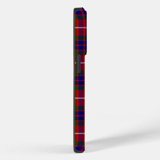 Fraser tartan red green blue paars plaid Case-Mate iPhone case (Achterkant / Rechts)