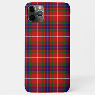 Fraser tartan red green blue paars plaid Case-Mate iPhone case