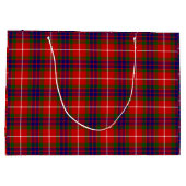 Fraser tartan red green blue paars plaid groot cadeauzakje (Achterkant)