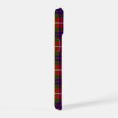 Fraser tartan red green blue paars plaid iPhone 15 case (Rechterkant)