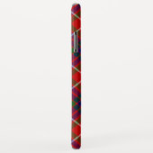 Fraser tartan rood groen blauw paars geruit Case-Mate iPhone case (Achterkant/rechts)