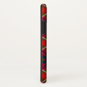 Fraser tartan rood groen blauw paars geruit Case-Mate iPhone case (Achterkant/rechts)