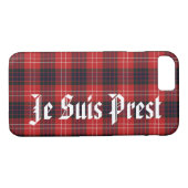 Fraser Tarten Je Suis Prest Case-Mate iPhone Case (Achterkant (Horizontaal))