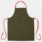 Fraser van Castle Leathers Highland Plaid Schort (Voorkant)
