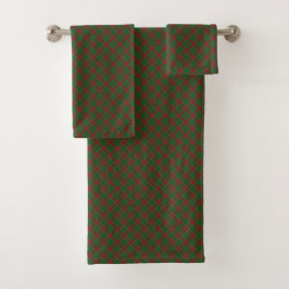 Fraser van Castle Leathers Tartan Schotse Ruit Pat Bad Handdoek