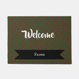 Fraser van Castle Leathers Tartan Schotse Ruit Pat Deurmat