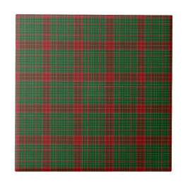 Fraser van Castle Leathers Tartan Schotse Ruit Pat Tegeltje