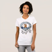 Fraser van Lovat Clan Badge T-shirt (Voorkant volledig)