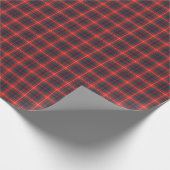 Fraser van Lovat Modern Clan Tartan Cadeaupapier (Hoek)