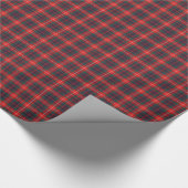 Fraser van Lovat Modern Clan Tartan Cadeaupapier (Hoek)