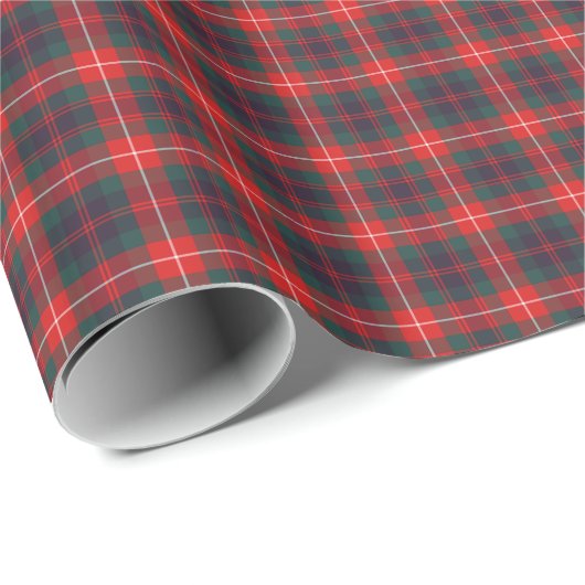 Fraser van Lovat Modern Clan Tartan Cadeaupapier (Rol Hoek)