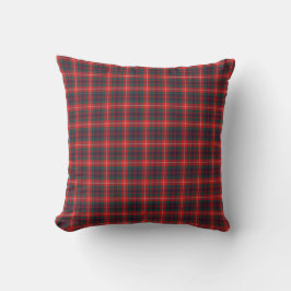 Fraser van Lovat Modern Tartan Red en Blue Pset Kussen