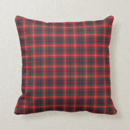 Fraser van Lovat Modern Tartan Red en Blue Pset Kussen