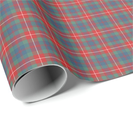 Fraser van Lovat Oude Clan Tartan Cadeaupapier (Rol Hoek)