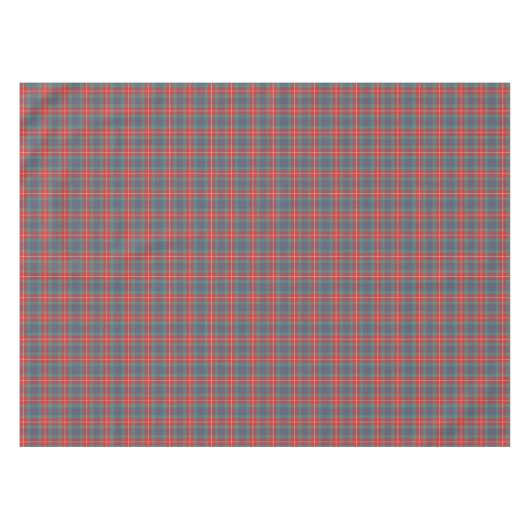 Fraser van Lovat Oude Clan Tartan Tafelkleed (Voorkant (Horizontaal))
