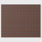 Fraser van Lovat Weathered Clan Tartan Cadeaupapier (Vlak)