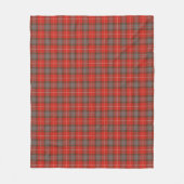 Fraser Verweerde Schotse Plaid Fleece Deken (Voorkant)