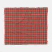 Fraser Verweerde Schotse Plaid Fleece Deken (Voorkant (Horizontaal))