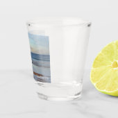 Fraserburgh Bay, Schotland Shot Glas (Rechts)
