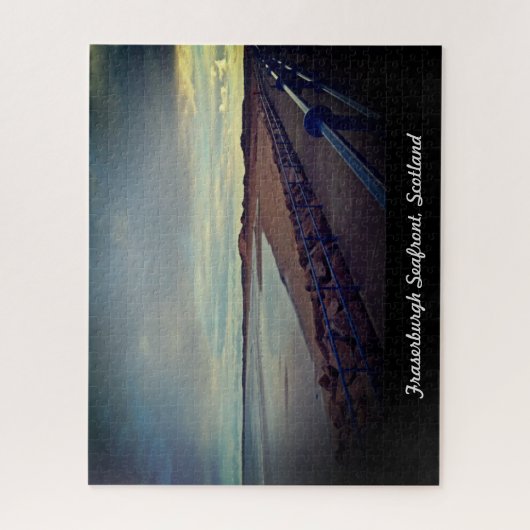 Fraserburgh Bay Seoel Walk, Schotland Legpuzzel (Verticaal)