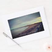 Fraserburgh Bay Seoel Walk, Schotland Rechthoekige Sticker (Envelop)