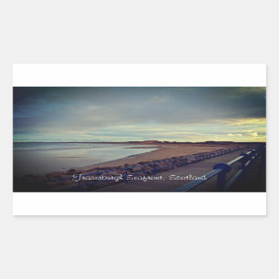 Fraserburgh Bay Seoel Walk, Schotland Rechthoekige Sticker