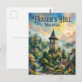 Fraser's Hill Maleisië Briefkaart (Voorkant / Achterkant)