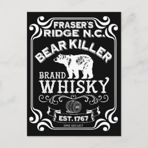 Fraser's Ridge Whisky Briefkaart
